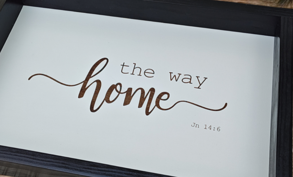 Deco Tray - The Way Home