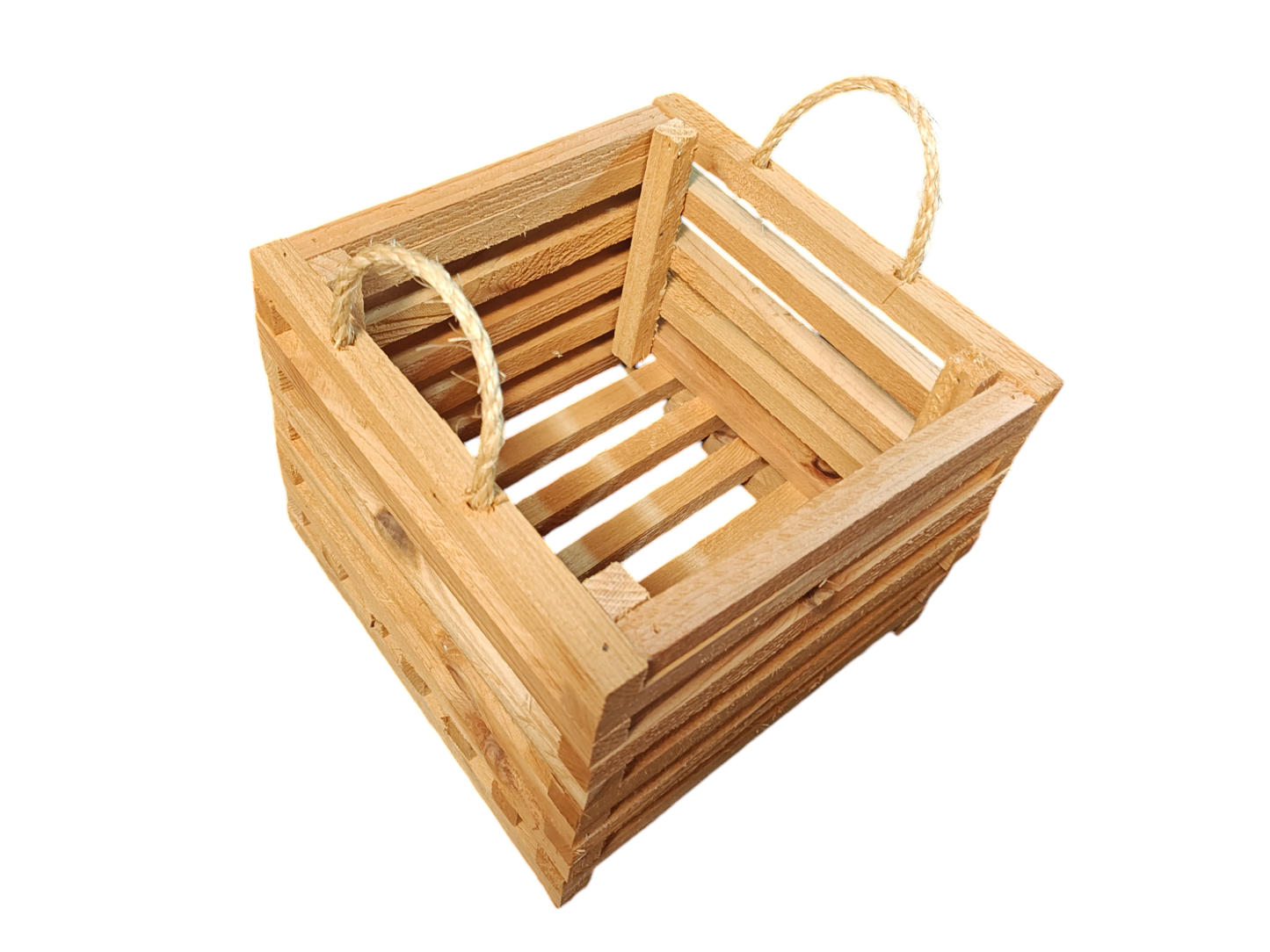 Rustic cedar crate