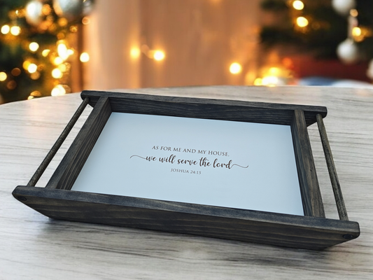 Deco Tray ( Joshua 24:15)